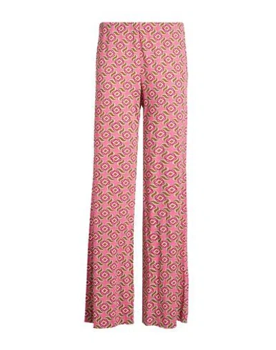 Maliparmi Malìparmi Woman Pants Fuchsia Size 8 Viscose, Elastane In Pink