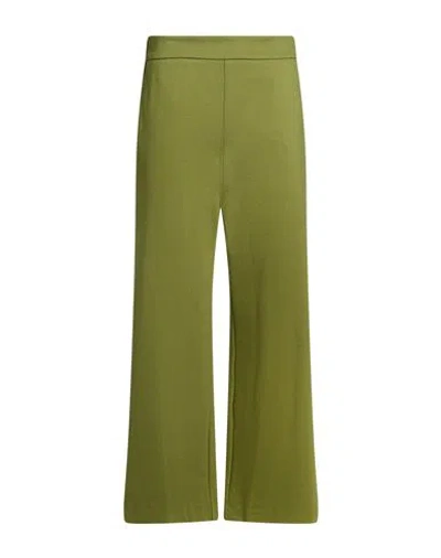 Maliparmi Malìparmi Woman Pants Green Size 12 Viscose, Polyamide, Elastane