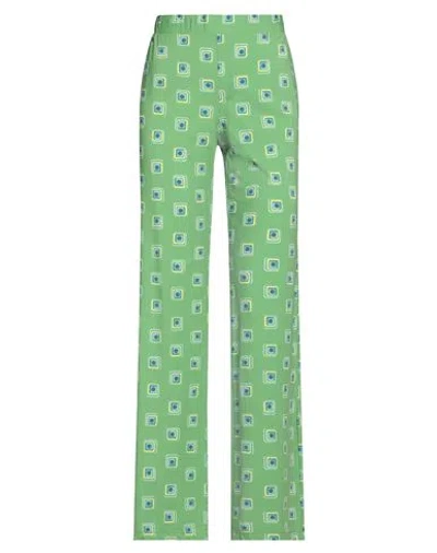 Maliparmi Malìparmi Woman Pants Green Size 4 Polyamide, Elastane