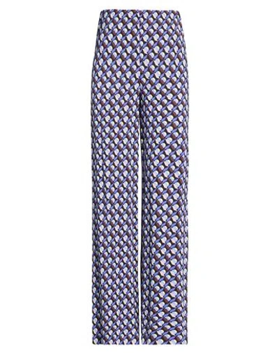 Maliparmi Malìparmi Woman Pants Light Blue Size 2 Viscose, Elastane In Multi