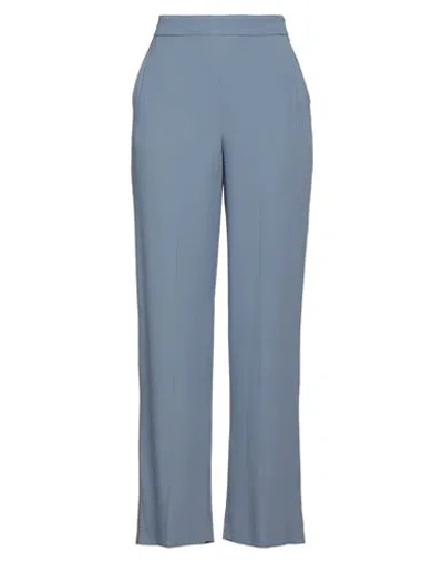 Maliparmi Malìparmi Woman Pants Light Blue Size 6 Acetate, Viscose
