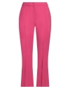 Maliparmi Malìparmi Woman Pants Magenta Size 6 Polyester, Viscose, Elastane, Acetate, Cupro In Pink