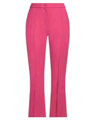 Maliparmi Malìparmi Woman Pants Magenta Size 6 Polyester, Viscose, Elastane, Acetate, Cupro