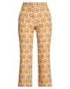 Maliparmi Malìparmi Woman Pants Marigold Size 10 Polyester, Elastane In Yellow