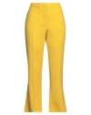 Maliparmi Malìparmi Woman Pants Marigold Size 6 Polyester, Viscose, Elastane, Acetate, Cupro In Yellow