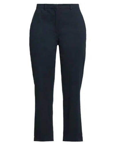 Maliparmi Malìparmi Woman Pants Midnight Blue Size 6 Cotton, Elastane