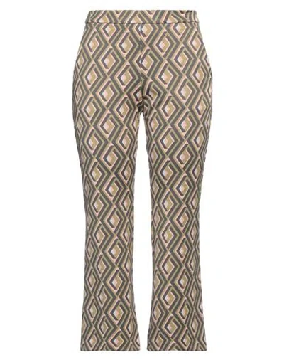 Maliparmi Malìparmi Woman Pants Military Green Size 10 Polyamide, Elastane