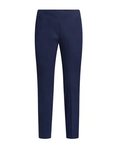 Maliparmi Malìparmi Woman Pants Navy Size 10 Cotton, Elastane In Blue