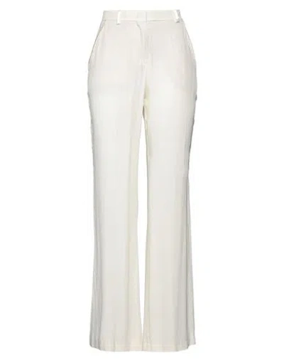 Maliparmi Malìparmi Woman Pants Off White Size 6 Viscose
