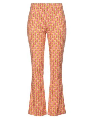 Maliparmi Malìparmi Woman Pants Orange Size 4 Polyamide, Elastane