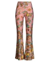Maliparmi Malìparmi Woman Pants Pink Size 12 Polyester, Elastic Fibres In Pink