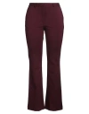 Maliparmi Malìparmi Woman Pants Plum Size 10 Viscose, Polyamide, Elastane In Purple