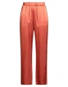 Maliparmi Malìparmi Woman Pants Rust Size 12 Viscose In Red