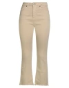 Maliparmi Malìparmi Woman Pants Sand Size 28 Cotton, Elastane In Neutral