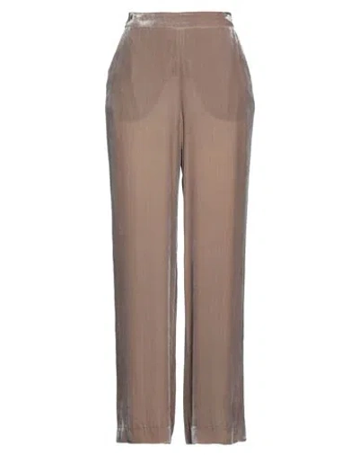 Maliparmi Malìparmi Woman Pants Sand Size 6 Viscose, Acetate In Beige