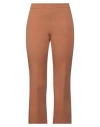 Maliparmi Malìparmi Woman Pants Tan Size 2 Cotton, Elastane In Brown