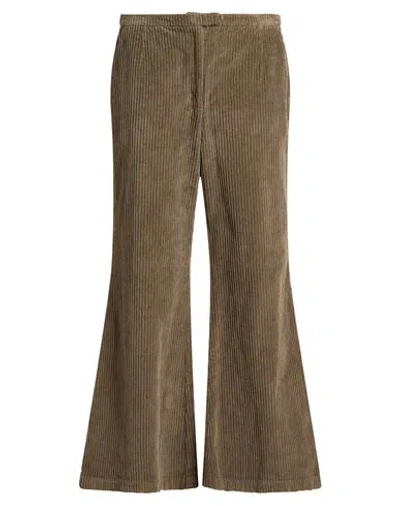 Maliparmi Malìparmi Woman Pants Taupe Size 10 Cotton, Elastane In Brown