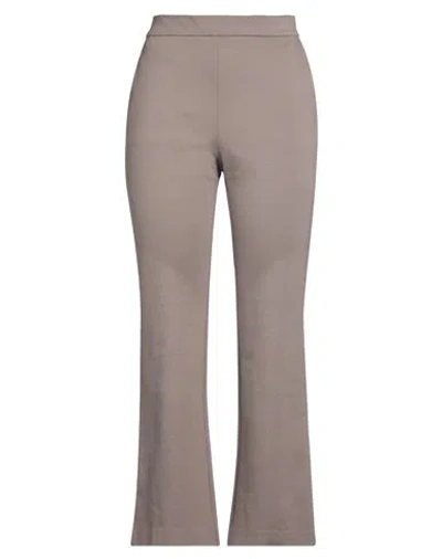 Maliparmi Malìparmi Woman Pants Taupe Size 6 Viscose, Polyamide, Elastane In Grey