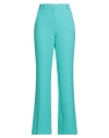Maliparmi Malìparmi Woman Pants Turquoise Size 8 Polyester, Viscose, Elastane