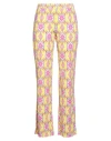 Maliparmi Malìparmi Woman Pants Yellow Size 6 Polyamide, Elastane In Multi