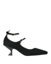 Maliparmi Malìparmi Woman Pumps Black Size 7 Leather In Black