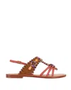 Maliparmi Sandals In Red