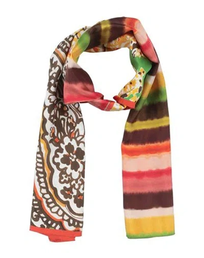 Maliparmi Malìparmi Woman Scarf Red Size - Silk In Multi