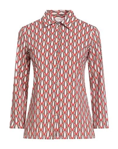 Maliparmi Malìparmi Woman Shirt Blush Size 8 Polyamide, Elastane In Pink