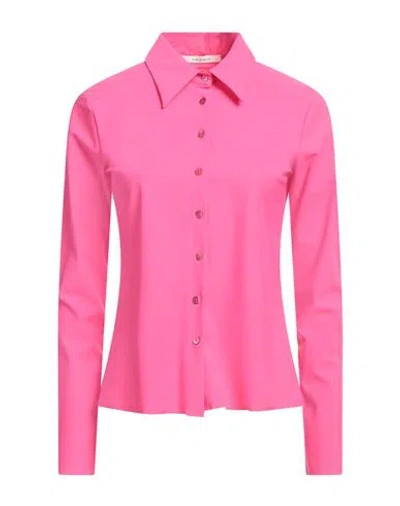 Maliparmi Malìparmi Woman Shirt Fuchsia Size 4 Polyamide, Elastane In Pink