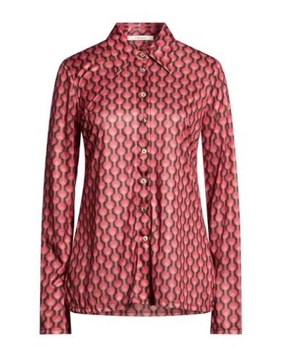 Maliparmi Malìparmi Woman Shirt Red Size 8 Polyester