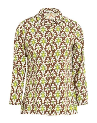 Maliparmi Malìparmi Woman Shirt White Size 12 Polyamide, Elastane