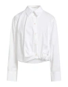 Maliparmi Malìparmi Woman Shirt White Size 8 Cotton In White