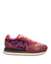 Maliparmi Malìparmi Woman Sneakers Burgundy Size 6 Textile Fibers In Red
