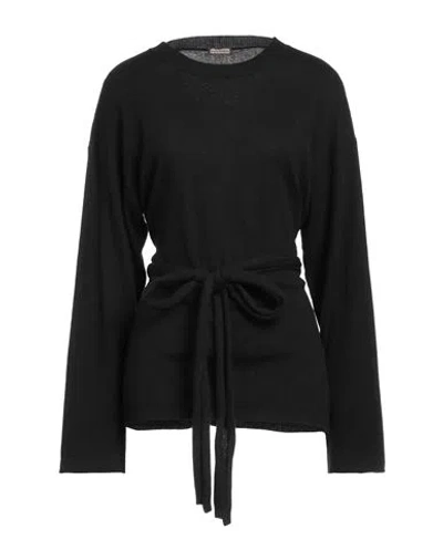 Maliparmi Malìparmi Woman Sweater Black Size S Polyamide, Wool, Viscose, Cashmere