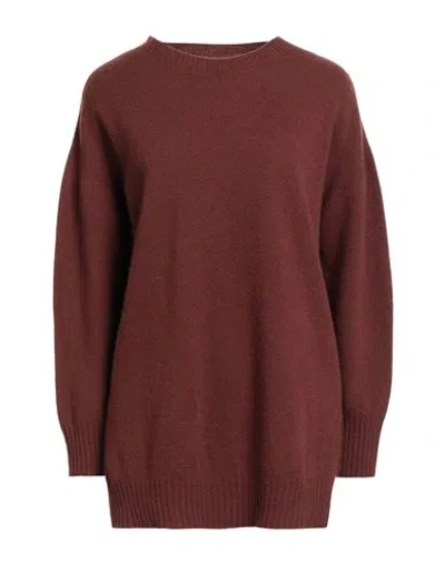 Maliparmi Malìparmi Woman Sweater Brown Size M Virgin Wool, Cashmere