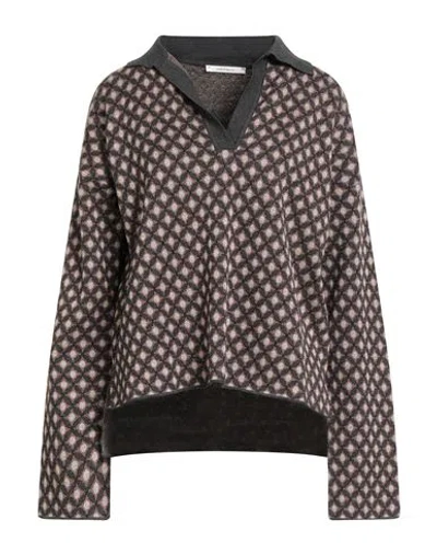 Maliparmi Malìparmi Woman Sweater Grey Size L Viscose, Polyester, Metallized Polyamide