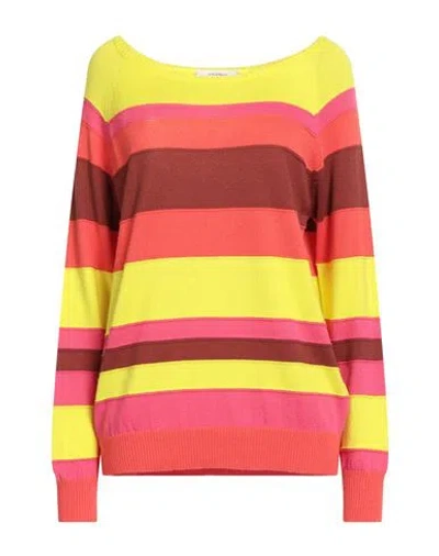 Maliparmi Malìparmi Woman Sweater Lime Green Size M Cotton