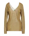 Maliparmi Sweaters In Yellow