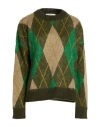Maliparmi Malìparmi Woman Sweater Military Green Size L Acrylic, Polyamide, Mohair Wool In Green