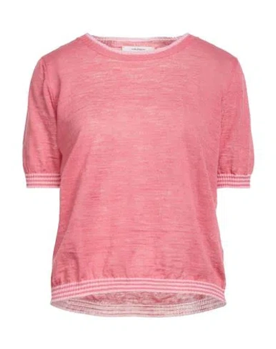 Maliparmi Malìparmi Woman Sweater Pink Size M Linen, Polyester