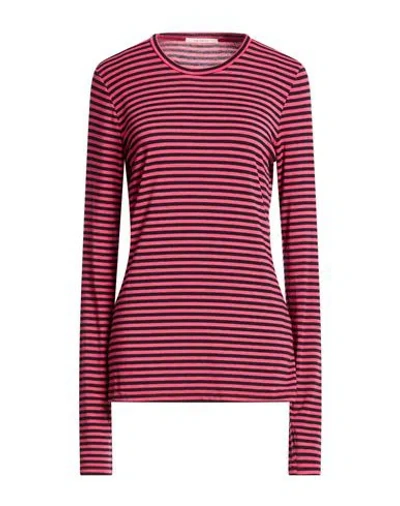 Maliparmi Malìparmi Woman T-shirt Fuchsia Size Xl Polyester, Viscose, Elastane In Multi