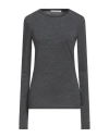 Maliparmi Malìparmi Woman T-shirt Grey Size L Polyester, Viscose, Elastane In Gray