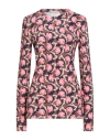 Maliparmi Malìparmi Woman T-shirt Light Brown Size M Viscose, Elastane In Pink