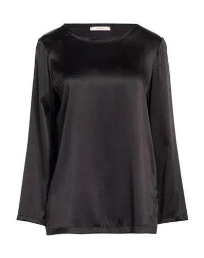 Maliparmi Malìparmi Woman Top Black Size 6 Silk