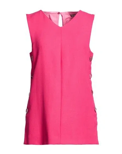 Maliparmi Malìparmi Woman Top Fuchsia Size 12 Polyester, Viscose, Elastane In Pink