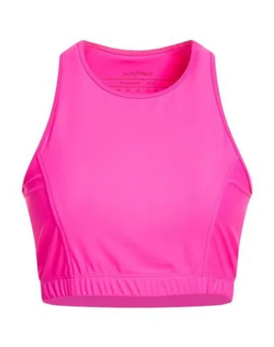 Maliparmi Malìparmi Woman Top Fuchsia Size L Recycled Polyamide, Elastane In Pink