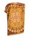 Maliparmi Malìparmi Woman Top Light Brown Size Onesize Polyamide, Elastane In Multi