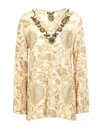 Maliparmi Malìparmi Woman Top Pastel Yellow Size 4 Viscose, Polyester