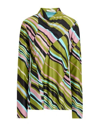 Maliparmi Malìparmi Woman Top Lime Green Size 10 Polyester, Elastane