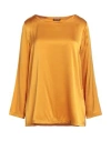 Maliparmi Malìparmi Woman Top Mandarin Size 8 Silk, Elastane
